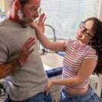OnlyTeenBlowjobs: Swallowing The Handyman's Cock!