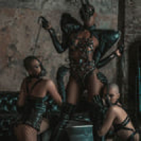 BDSM KINKY LESBIAN DANCE SHOW